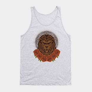 lion design Tank Top